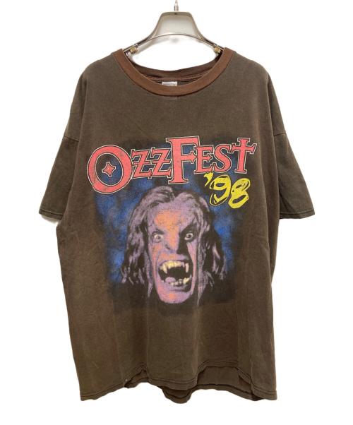 DELTA（デルタ）DELTA (デルタ) 1998 Ozzy Osbourne OZZFEST TEE ブラウン サイズ:XLの古着・服飾アイテム