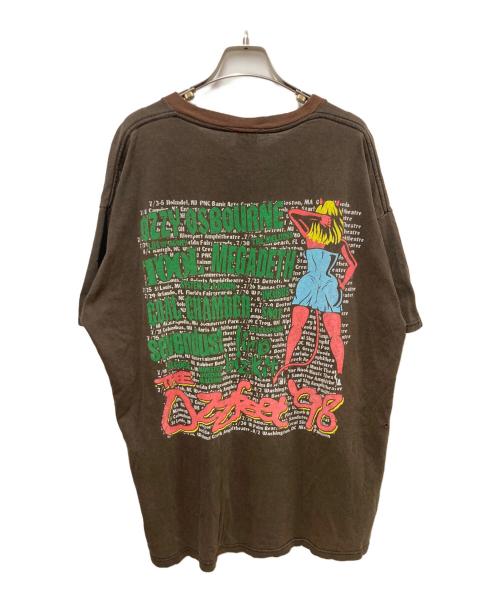 DELTA（デルタ）DELTA (デルタ) 1998 Ozzy Osbourne OZZFEST TEE ブラウン サイズ:XLの古着・服飾アイテム