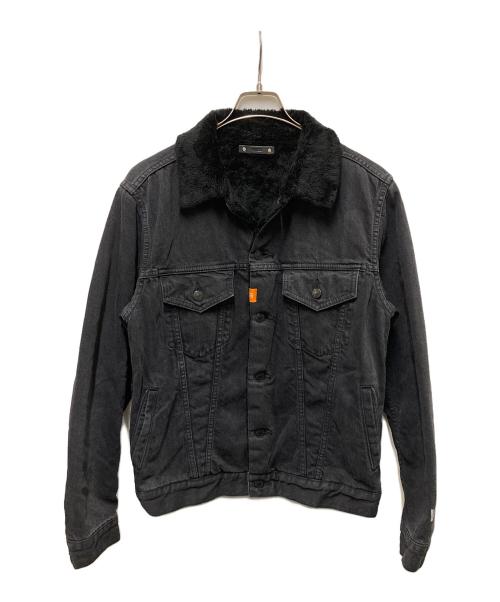 WIND AND SEA（ウィンダンシー）WIND AND SEA (ウィンダンシー) MINEDENIM (マインデニム) DENIM BOA GJKT ブラック サイズ:2の古着・服飾アイテム