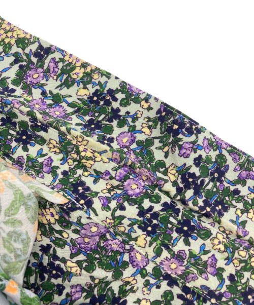 KIDILL（キディル）KIDILL (キディル) フラワービックシャツ グリーン サイズ:Fの古着・服飾アイテム