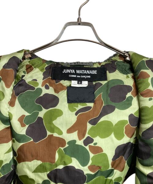 JUNYA WATANABE COMME des GARCONS（ジュンヤワタナベ コムデギャルソン）JUNYA WATANABE COMME des GARCONS ((ジュンヤワタナベ コムデギャルソン) N-3B SHORTジャケット オリーブ サイズ:Sの古着・服飾アイテム