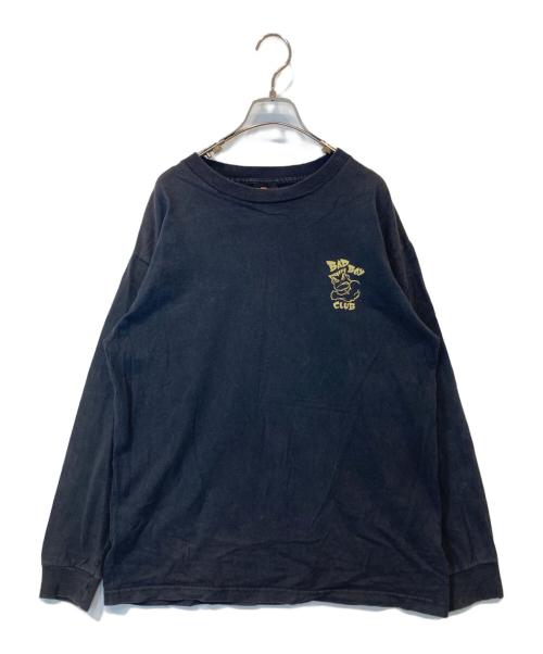BADBOY（バッドボーイ）BADBOY (バッドボーイ) 90’Sプリントカットソー ブラック サイズ:Lの古着・服飾アイテム