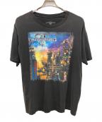 KINGDOM heartsキングダムハーツ）の古着「キャラクターTシャツ」｜ブラック