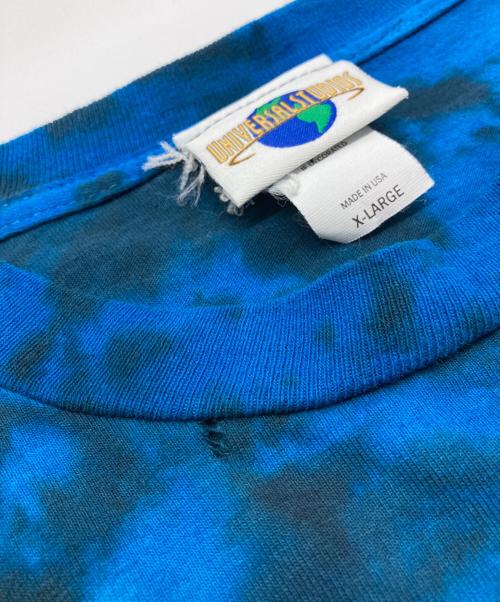 UNIVERSAL STUDIOS（ユニバーサル・スタジオ）UNIVERSAL STUDIOS (ユニバーサル・スタジオ) キャラクターTシャツ ブルー サイズ:XLの古着・服飾アイテム