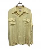 Alfredアルフレッド）の古着「40’s レーヨンシャツ」｜イエロー