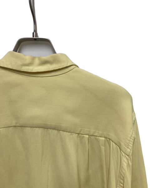 Alfred（アルフレッド）Alfred (アルフレッド) 40’s レーヨンシャツ イエロー サイズ:Mの古着・服飾アイテム