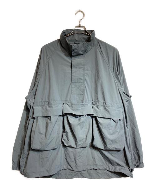 Snow peak（スノーピーク）snow peak (スノーピーク) Nylon Tussah Anorak グレー サイズ:XLの古着・服飾アイテム