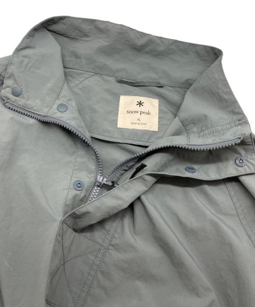 Snow peak（スノーピーク）snow peak (スノーピーク) Nylon Tussah Anorak グレー サイズ:XLの古着・服飾アイテム