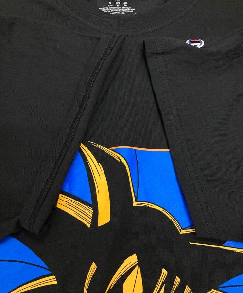 Champion（チャンピオン）Champion (チャンピオン) DRAGON BALL Z (ドラゴンボールゼット) キャラクタープリントTシャツ(孫悟空) ブラック サイズ:XLの古着・服飾アイテム