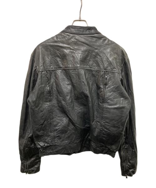 Brooks Leather Sportswear（ブルックス）brooks leather sportswear (ブルックス) レーシングレザージャケット ブラック サイズ:40の古着・服飾アイテム