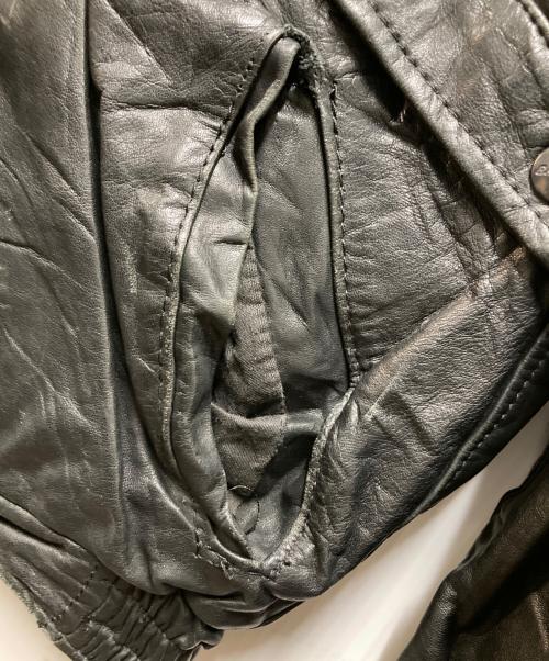 Brooks Leather Sportswear（ブルックス）brooks leather sportswear (ブルックス) レーシングレザージャケット ブラック サイズ:40の古着・服飾アイテム