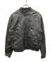 brooks leather sportswear（ブルックス）の古着「レーシングレザージャケット」｜ブラック