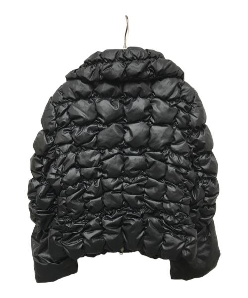 TO BE CHIC（トゥービーシック）TO BE CHIC (トゥービーシック) デザインダウンジャケット ブラック サイズ:40の古着・服飾アイテム