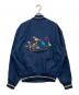 CASTELBAJAC (カステルバジャック) 刺繍デザインブルゾン ネイビー サイズ:48：9000円