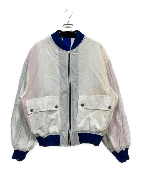 CASTELBAJAC（カステルバジャック）CASTELBAJAC (カステルバジャック) リバーシブルブルゾン マルチカラー サイズ:46の古着・服飾アイテム