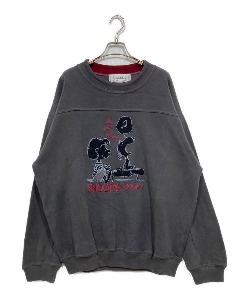 CASTELBAJAC（カステルバジャック）CASTELBAJAC (カステルバジャック) 刺繍スウェット グレー サイズ:Lの古着・服飾アイテム