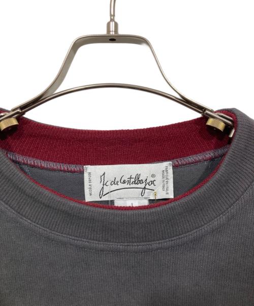 CASTELBAJAC（カステルバジャック）CASTELBAJAC (カステルバジャック) 刺繍スウェット グレー サイズ:Lの古着・服飾アイテム