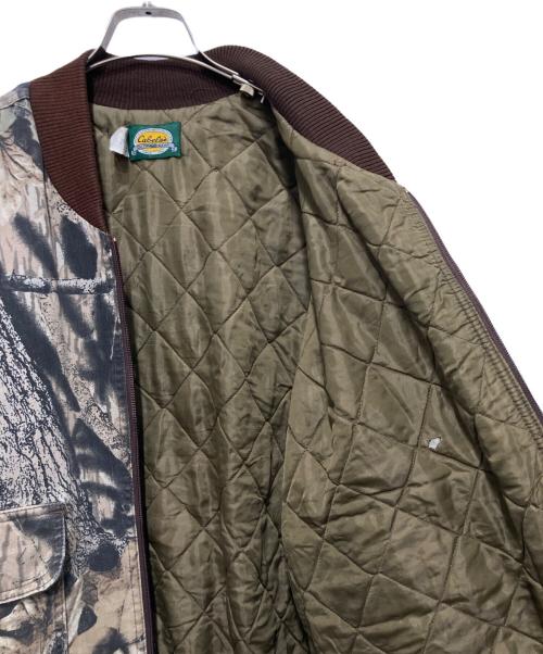 Cabela's（カベラス）cabela's (カベラス) リアルツリーカモボンバージャケット カーキ サイズ:XLの古着・服飾アイテム
