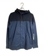 sacaiサカイ）の古着「COTTON HOODIE」｜ブラック×ネイビー
