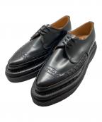 sacai×GEORGE COXサカイ×ジョージコックス）の古着「DOUBLE SOLE GIBSON SHOES」｜ブラック