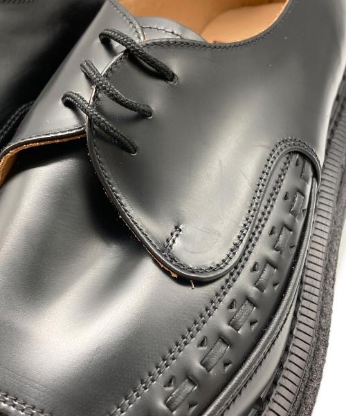 sacai（サカイ）sacai (サカイ) GEORGE COX (ジョージコックス) DOUBLE SOLE GIBSON SHOES ブラック サイズ:9の古着・服飾アイテム