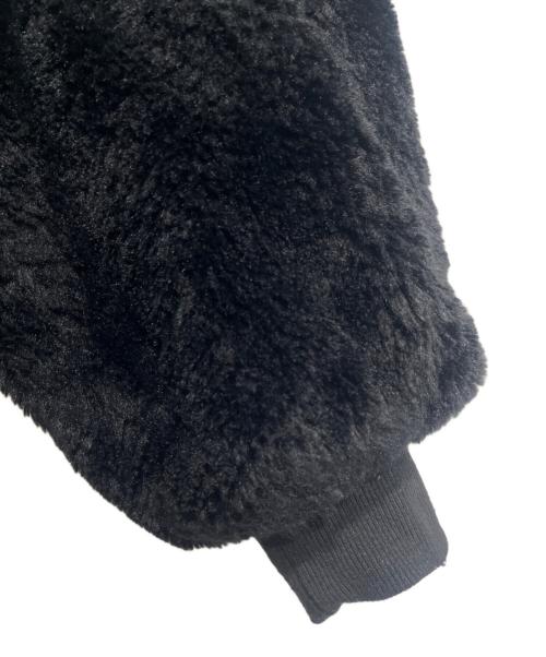 REFLEM（レフレム）REFLEM (レフレム) ジップアップボアパーカー ブラック サイズ:Freeの古着・服飾アイテム