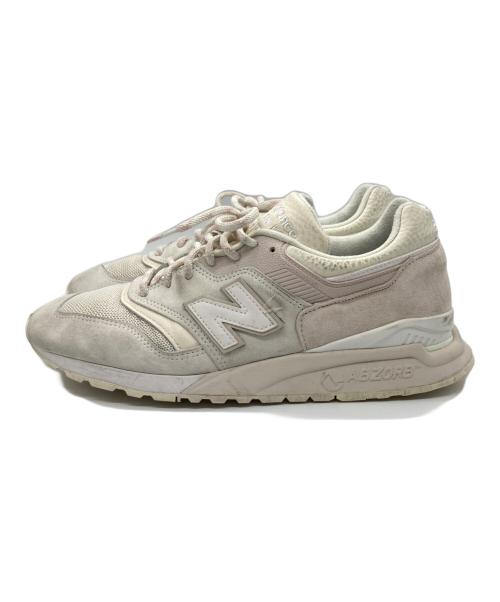 NEW BALANCE（ニューバランス）NEW BALANCE (ニューバランス) KITH RONNIE FIEG (キスロニーフィグ) 997.5ローカットスニーカー ベージュ サイズ:28cmの古着・服飾アイテム