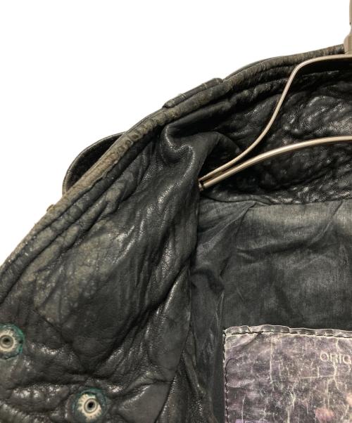 B-12 FORCE CLOTHING（B-12フォースクロージング）B-12 FORCE CLOTHING (B-12フォースクロージング) レザージャケット ブラック サイズ:Sの古着・服飾アイテム