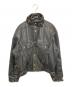B-12 FORCE CLOTHING（B-12フォースクロージング）の古着「レザージャケット」｜ブラック