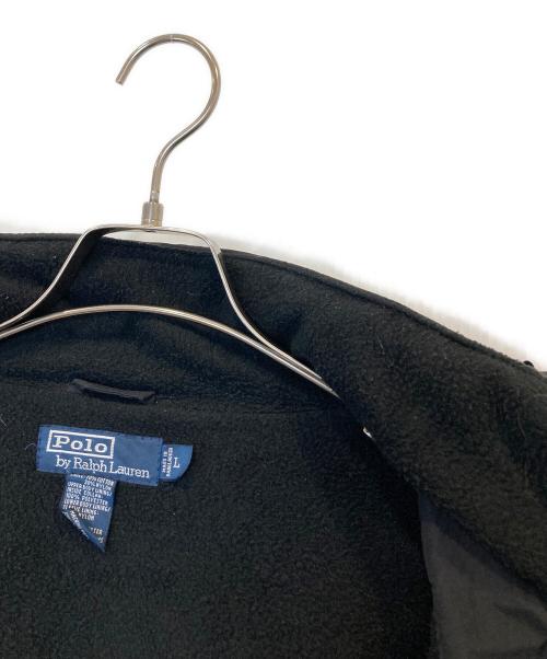 POLO RALPH LAUREN（ポロ・ラルフローレン）POLO RALPH LAUREN (ポロ・ラルフローレン) コットンナイロンジャケット ネイビー サイズ:Lの古着・服飾アイテム