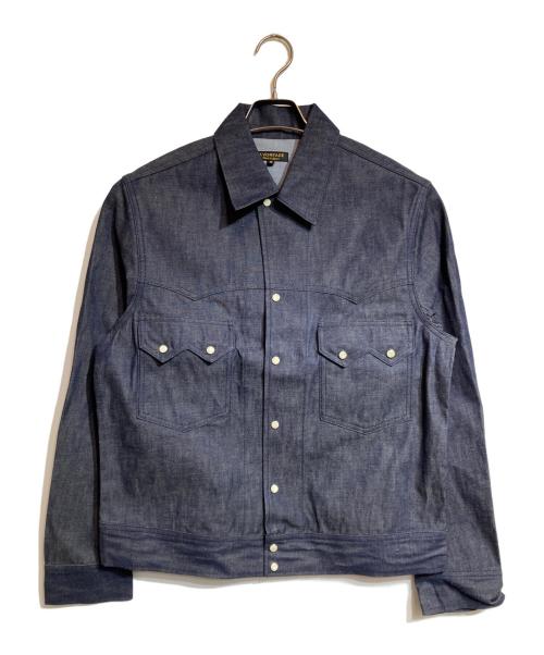 A vontade（アボンタージ）A vontade (アボンタージ) Cowboy Jacket インディゴ サイズ:Sの古着・服飾アイテム