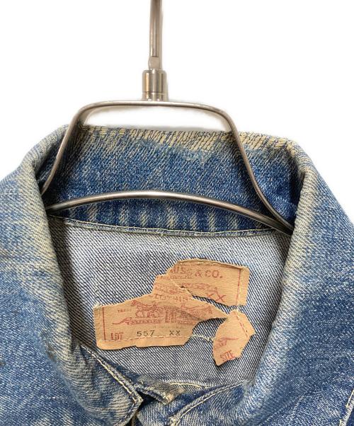 LEVI'S（リーバイス）LEVI'S (リーバイス) 3rd 557XXデニムジャケット ブルー サイズ:38の古着・服飾アイテム