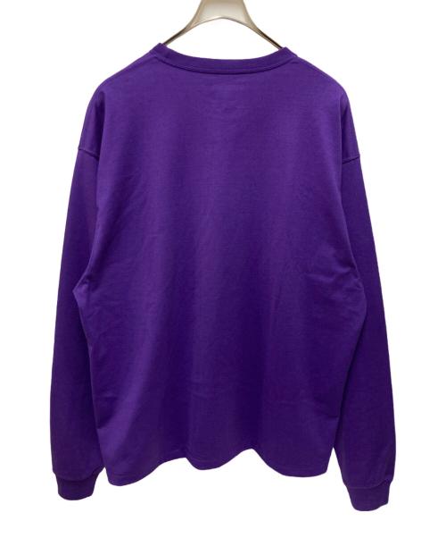 WTAPS（ダブルタップス）WTAPS (ダブルタップス) 23SSLAB限定 クルーネックロングTシャツ パープル サイズ:X 03の古着・服飾アイテム