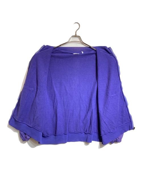 WILLY CHAVARRIA（ウィリーチャバリア）WILLY CHAVARRIA (ウィリーチャバリア) BOMBER MOCK NECK パープル サイズ:Mの古着・服飾アイテム