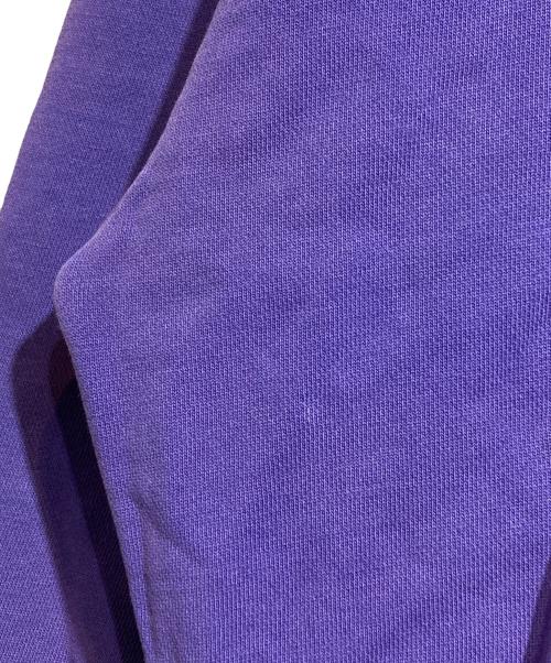 WILLY CHAVARRIA（ウィリーチャバリア）WILLY CHAVARRIA (ウィリーチャバリア) BOMBER MOCK NECK パープル サイズ:Mの古着・服飾アイテム