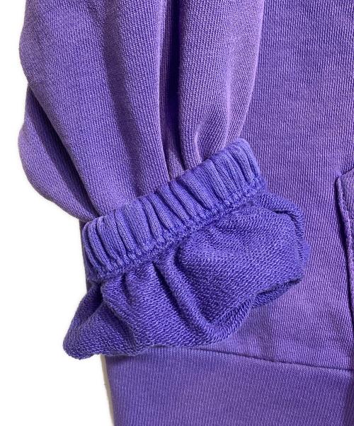 WILLY CHAVARRIA（ウィリーチャバリア）WILLY CHAVARRIA (ウィリーチャバリア) BOMBER MOCK NECK パープル サイズ:Mの古着・服飾アイテム