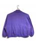 WILLY CHAVARRIA (ウィリーチャバリア) BOMBER MOCK NECK パープル サイズ:M：10000円