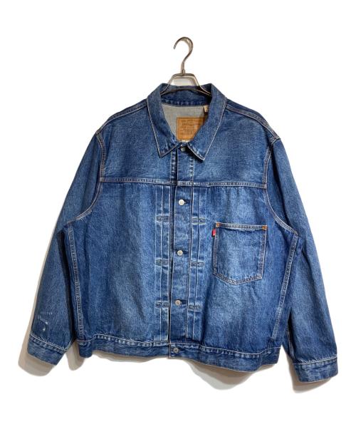 LEVI'S PReMIUM（リーバイス プレミアム）LEVI'S PReMIUM (リーバイスプレミアム) 1st type デニムジャケット ブルー サイズ:XXLの古着・服飾アイテム