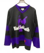 SUPREMEシュプリーム）の古着「Black Sabbath Hockey Jersey」｜ブラック×パープル