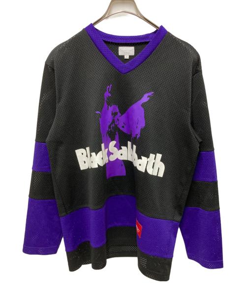 SUPREME（シュプリーム）Supreme (シュプリーム) Black Sabbath Hockey Jersey ブラック×パープル サイズ:Sの古着・服飾アイテム