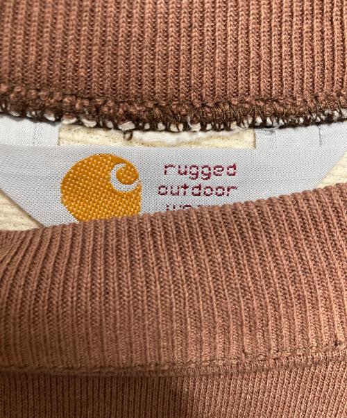 CarHartt（カーハート）CarHartt (カーハート) ワンポイントロゴ刺繍スウェット ブラウン サイズ:不明の古着・服飾アイテム