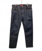 SUPREMEシュプリーム）の古着「スリムデニムパンツ」｜インディゴ