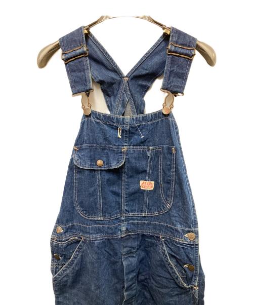 DRUM MAJOR（ドラムメジャー）DRUM MAJOR (ドラムメジャー) 40-50’Sヴィンテージオーバーオール インディゴ サイズ:-の古着・服飾アイテム