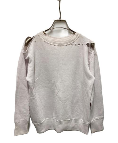 USED（ユーズド）USED (ユーズド) 50-60’Sセットインスリーブスウェット ホワイト サイズ:不明の古着・服飾アイテム