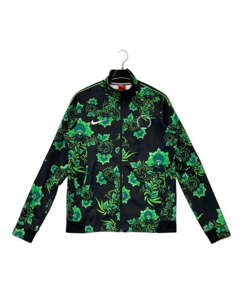 NIKE（ナイキ）NIKE (ナイキ) JGGR PK TRIBUTE ジョガーピーケートリビュート AH7886-010 ジャケット ブラック×グリーン サイズ:Mの古着・服飾アイテム