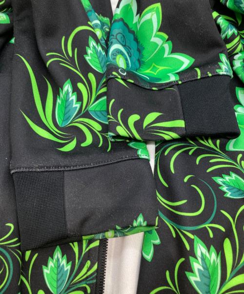 NIKE（ナイキ）NIKE (ナイキ) JGGR PK TRIBUTE ジョガーピーケートリビュート AH7886-010 ジャケット ブラック×グリーン サイズ:Mの古着・服飾アイテム