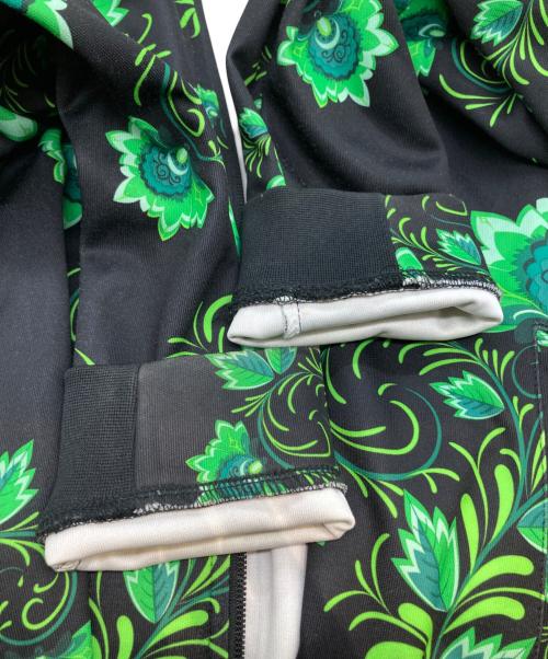 NIKE（ナイキ）NIKE (ナイキ) JGGR PK TRIBUTE ジョガーピーケートリビュート AH7886-010 ジャケット ブラック×グリーン サイズ:Mの古着・服飾アイテム