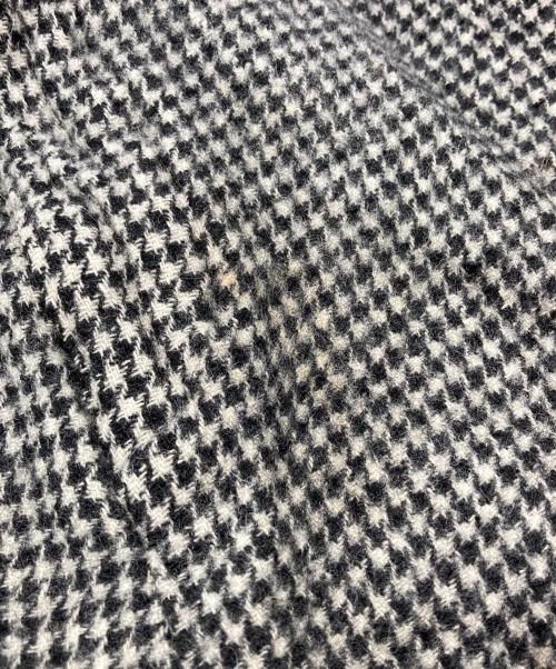 BLACK COMME des GARCONS（ブラックコムデギャルソン）BLACK COMME des GARCONS (コムデギャルソン) 千鳥柄ウールナイロンパンツ グレー サイズ:XLの古着・服飾アイテム