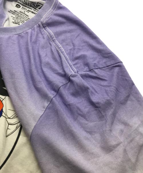 DRAGON BALL Z（ドラゴンボールゼット）DRAGON BALL Z (ドラゴンボールゼット) アニメプリントTシャツ パープル×ホワイト サイズ:Lの古着・服飾アイテム