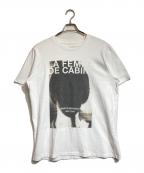 HALEBOPPヘールボップ）の古着「ANONYMOUS ♯7 プリントTシャツ」｜ホワイト